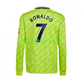 Fotbalový Dres Manchester United Cristiano Ronaldo Alternativní 2022/23 Dlouhý Rukáv